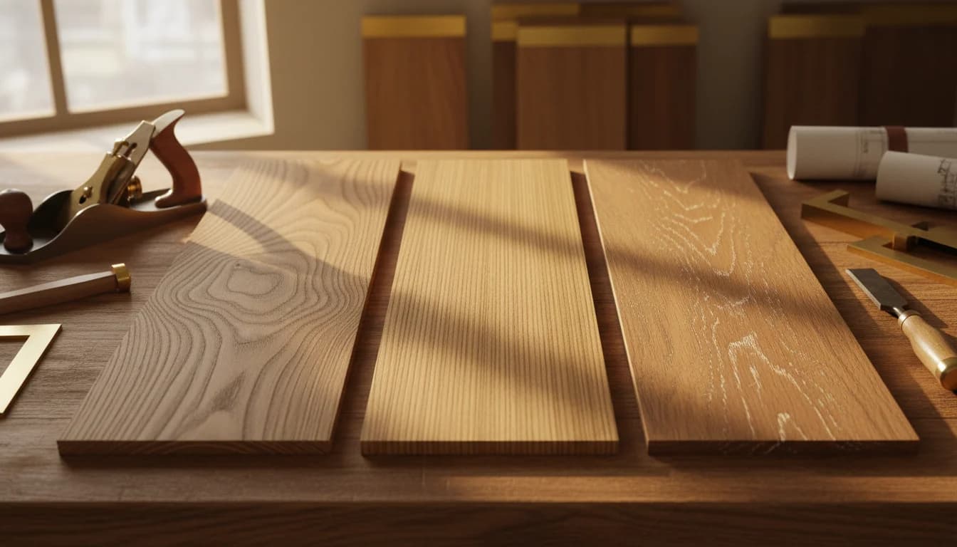 Wood Cuts and Grain Pattern Differences