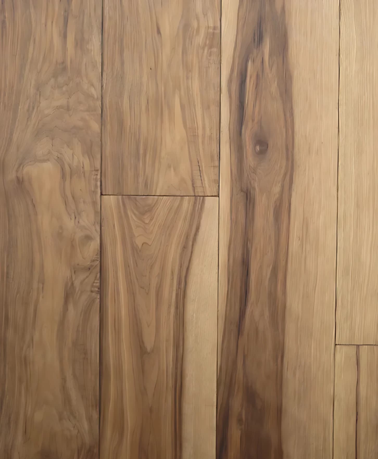 Hickory Natural Hand Scrape