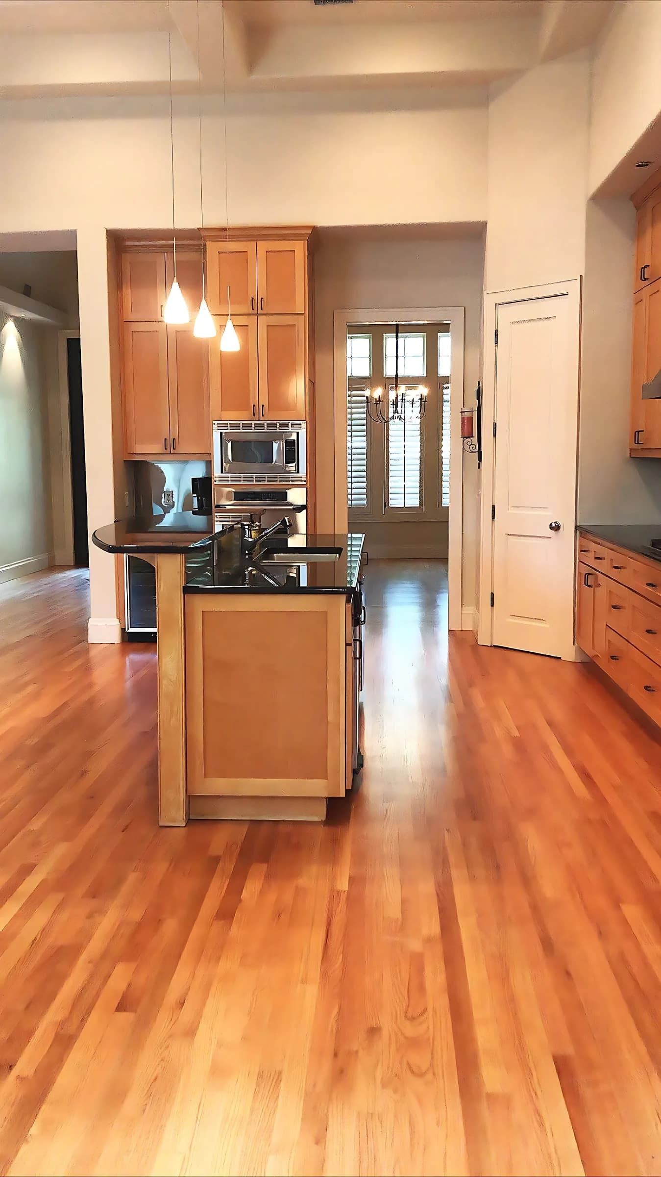 Lost Creek hardwood flooring project