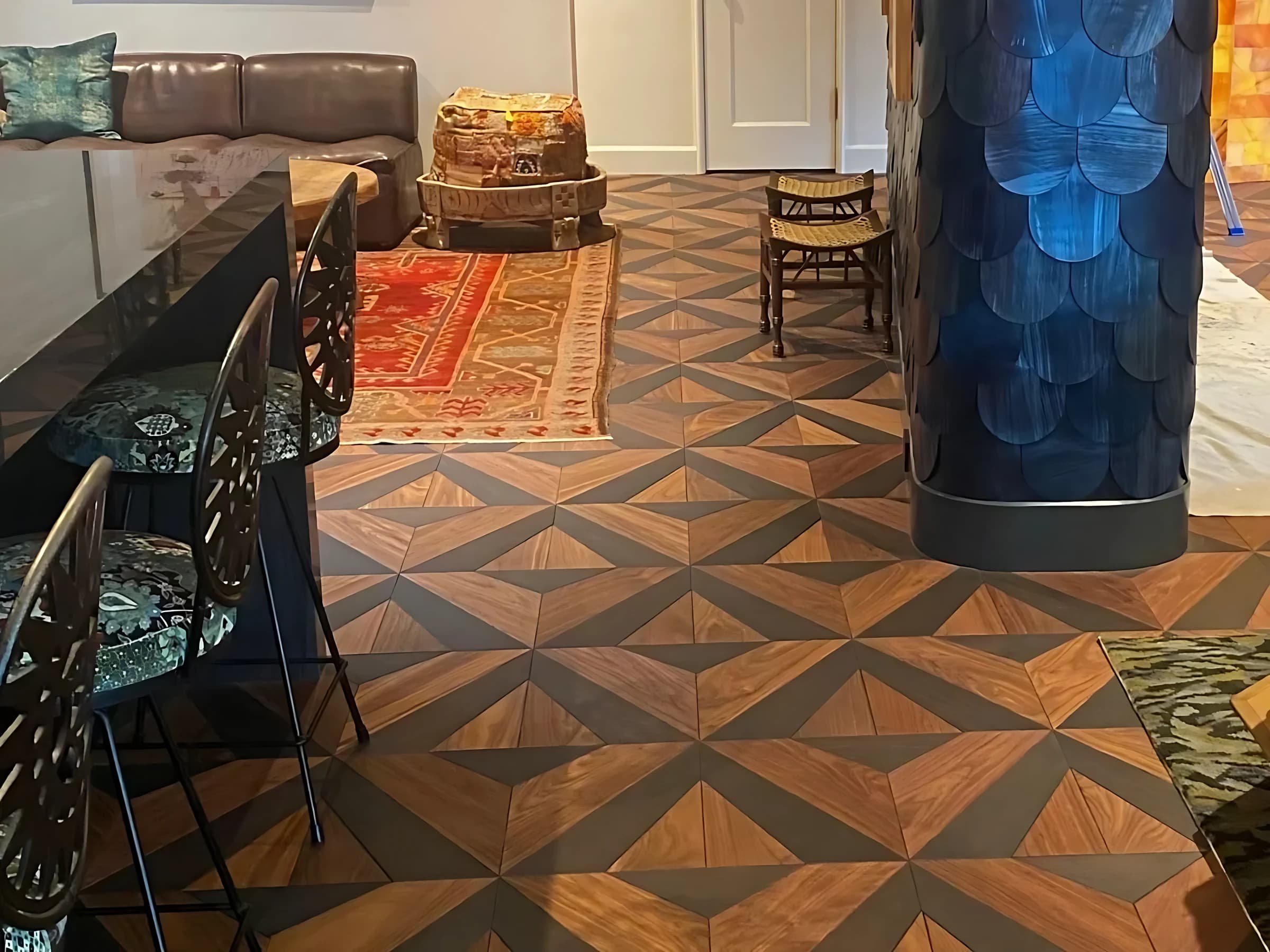 Pecan Drive hardwood flooring project